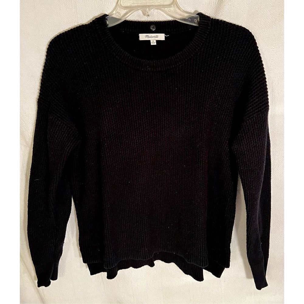Madewell Black Pullover Sweater Size Medium